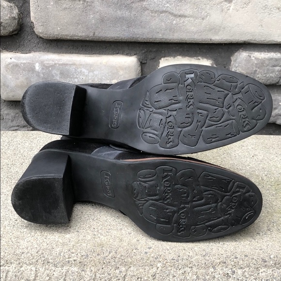 Korks Denoon Bootie Black EUC sz 9.5 - Picture 6 of 8